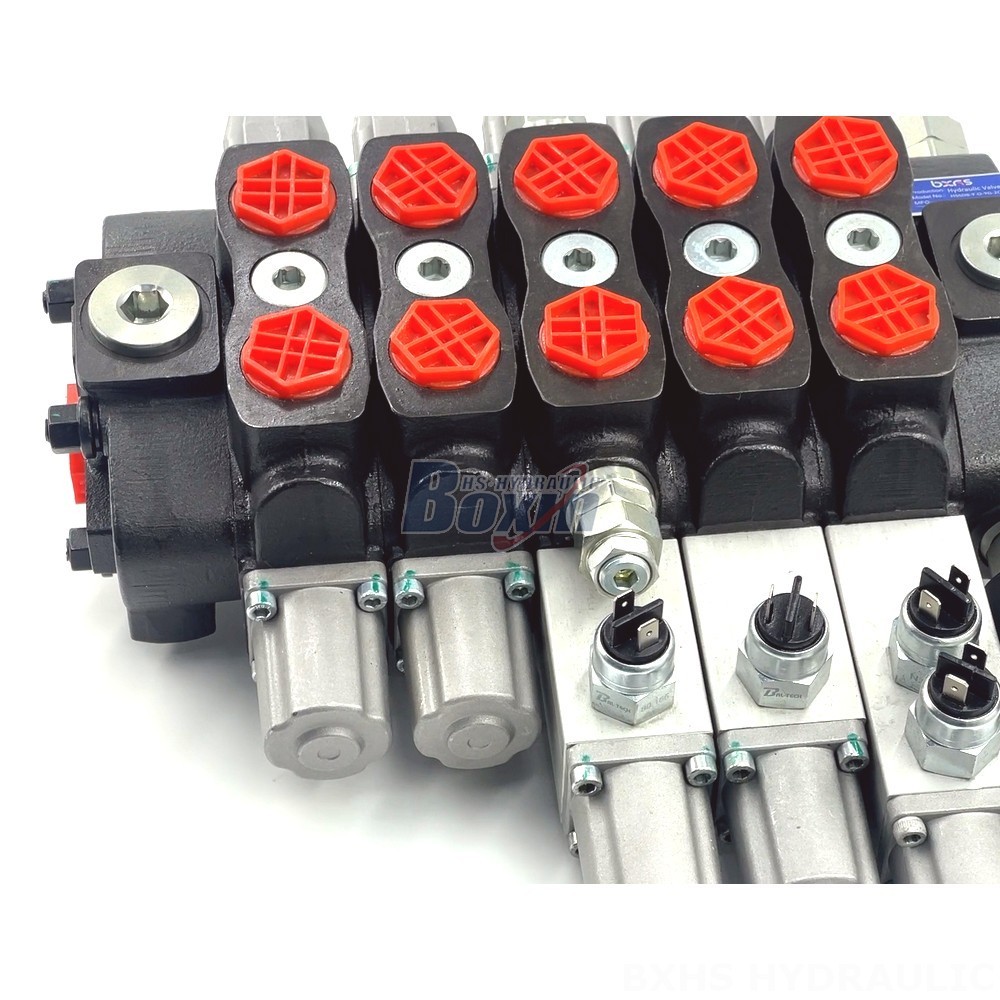 5 Spool Sectional Directional Valve - Factory Direct & Customizable detail image